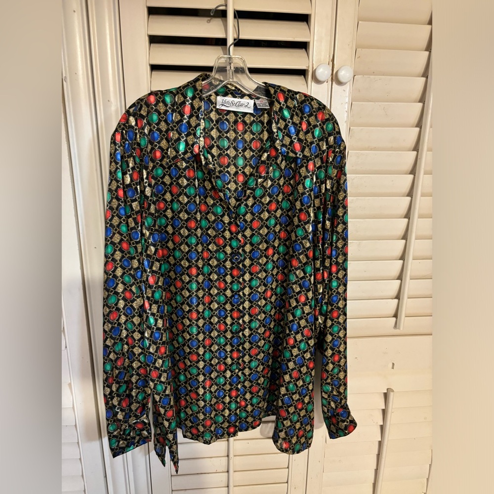 Yves St . Clair 24W blouse